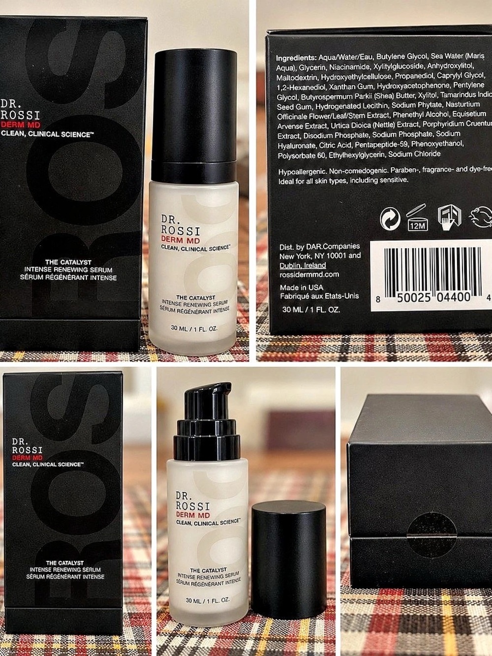 Dr. Rossi The Catalyst Intense Replenishing Serum Facial Serum 30 mL NWT